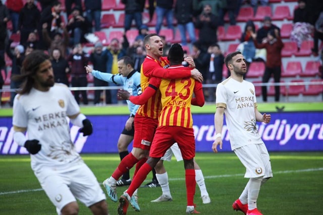 SL: Kayserispor 1-1 Ankaragücü
