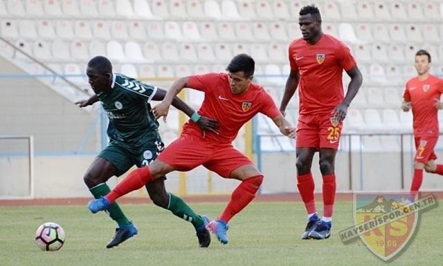 2017-2018 Hazırlık: Konyaspor 2-1 Kayserispor