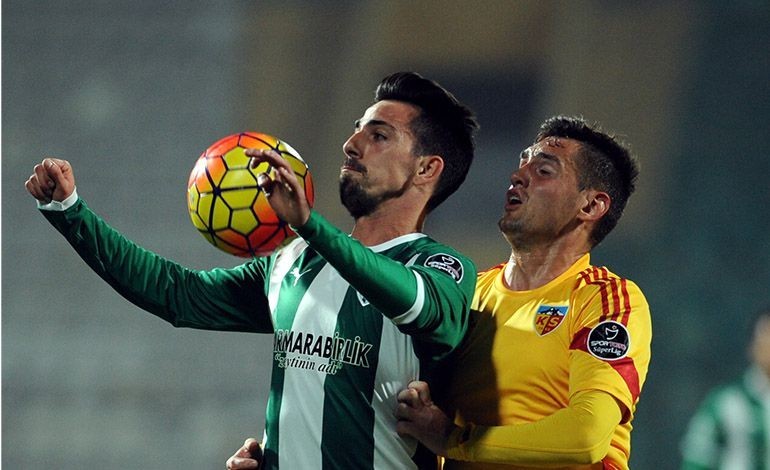 2015-2016 Süper Lig: Bursaspor 1-2 Kayserispor