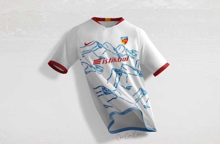Kayserispor 2021-2022 Forma Tasarım-5 Onur Can Elma