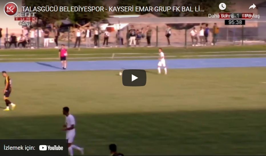 2020-2021 BAL: Talasgücü Belediyespor 0-1 Kayseri Emar FK Maçının Tamamı