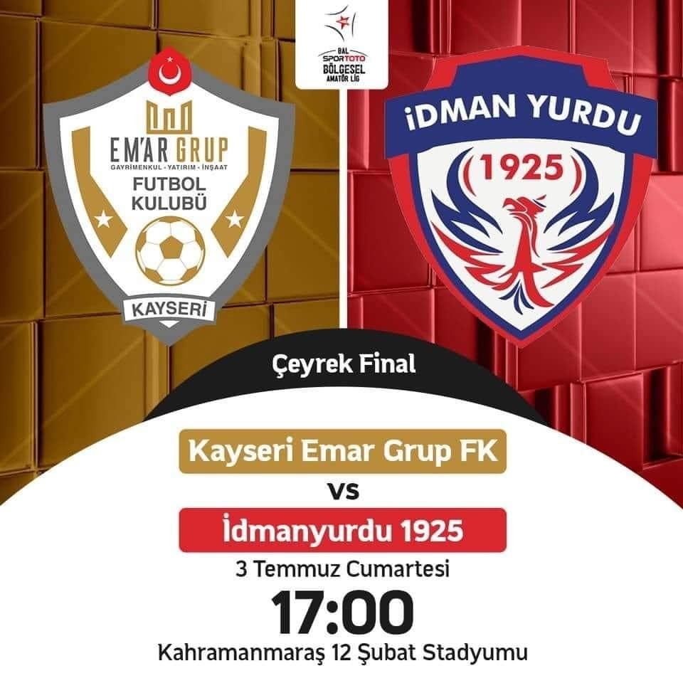 2020-2021 Bal Ligi:Kayseri Emar Grup FK 1-2 İdmanyurdu 1925 Mersin