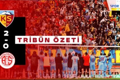 Kayserispor 2-0 Antalyaspor maçına gittim! | Kapalı Kale’den tribün şov! | 05.12.2021