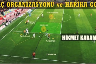 Hikmet Karaman'dan Taç Organizasyonu ve Gol