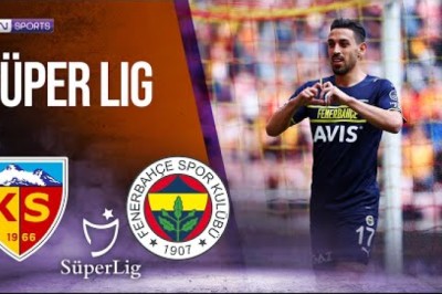 2021-2022 Süper Lig: Kayserispor 0-4 Fenerbahçe Maçının Özeti