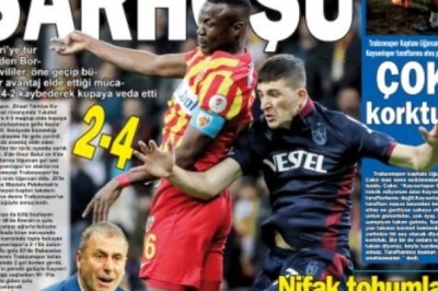 Kupa Maçını Gazeteler Nasıl Duyurdu.