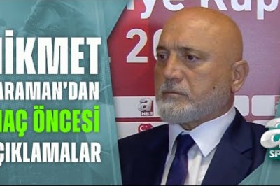 Hikmet Karaman'ın Final Maçı Öncesi Röportajı