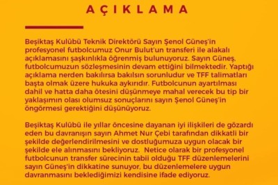 Kayserispor Kulübünden Zorunlu Açıklama
