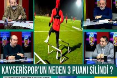 Sahadakiler -TV Kayseri  -Spor Programı -27.12.2022 (Puan Silinecek mi?)