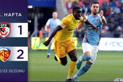 Kayserispor-Gaziantep FK Tüm Maç Özetleri