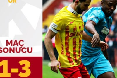2023-2024 Süper Lig: Kayserispor 1-3 Sivasspor