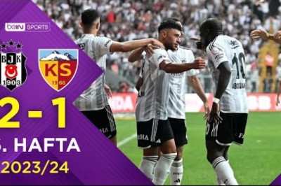 2023-2024 Süper Lig: Kayserispor 0-0 Beşiktaş | 6. Hafta