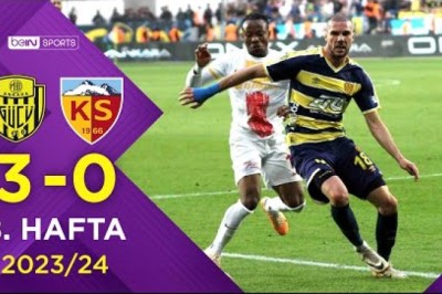 2023-2024 Süper Lig: Ankaragücü 3-0 Kayserispor  | 8. Hafta