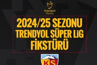 2024-2025 Sezonu Trendyol Süper Lig Fikstürü Çekildi