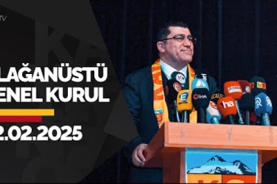 Kayserispor Seçimli Genel Kurulu Yapıldı 22.02.2025