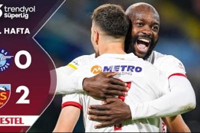 2024-2025 Süper Lig: Adana Demirspor 0-2 Kayserispor (Maç Özetleri)