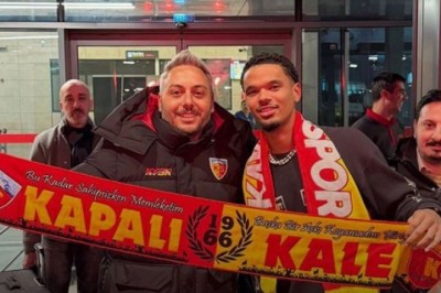 Kayserispor'un Yeni Transferi Jadel Katongo Kayseri’de