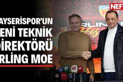Kayserispor'un Yeni Teknik Direktörü Erling Moe İmza  Töreni