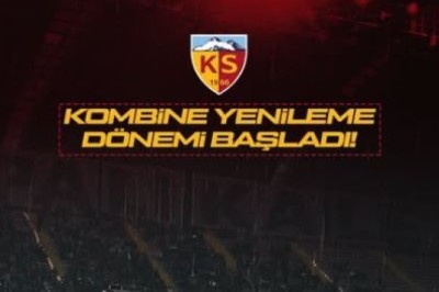Kayserispor'da Kombine Yenileme Dönemi Başladı